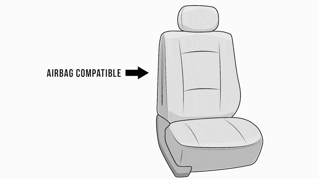 Car Seat Cover Airbag Compatible