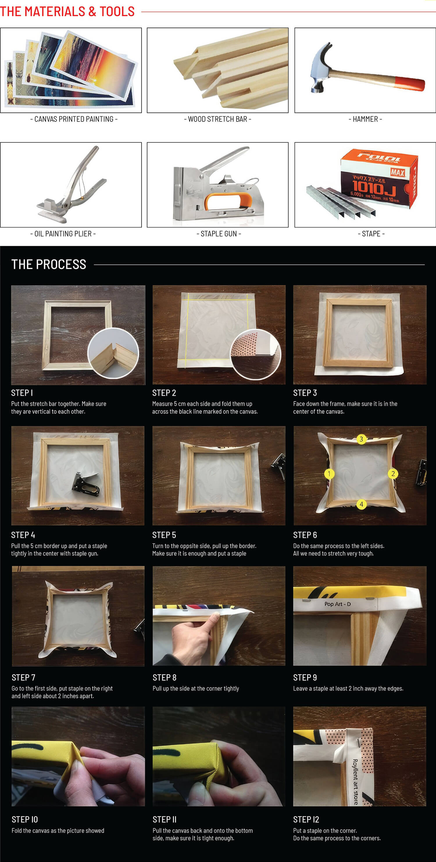 How To Stretch A Canvas